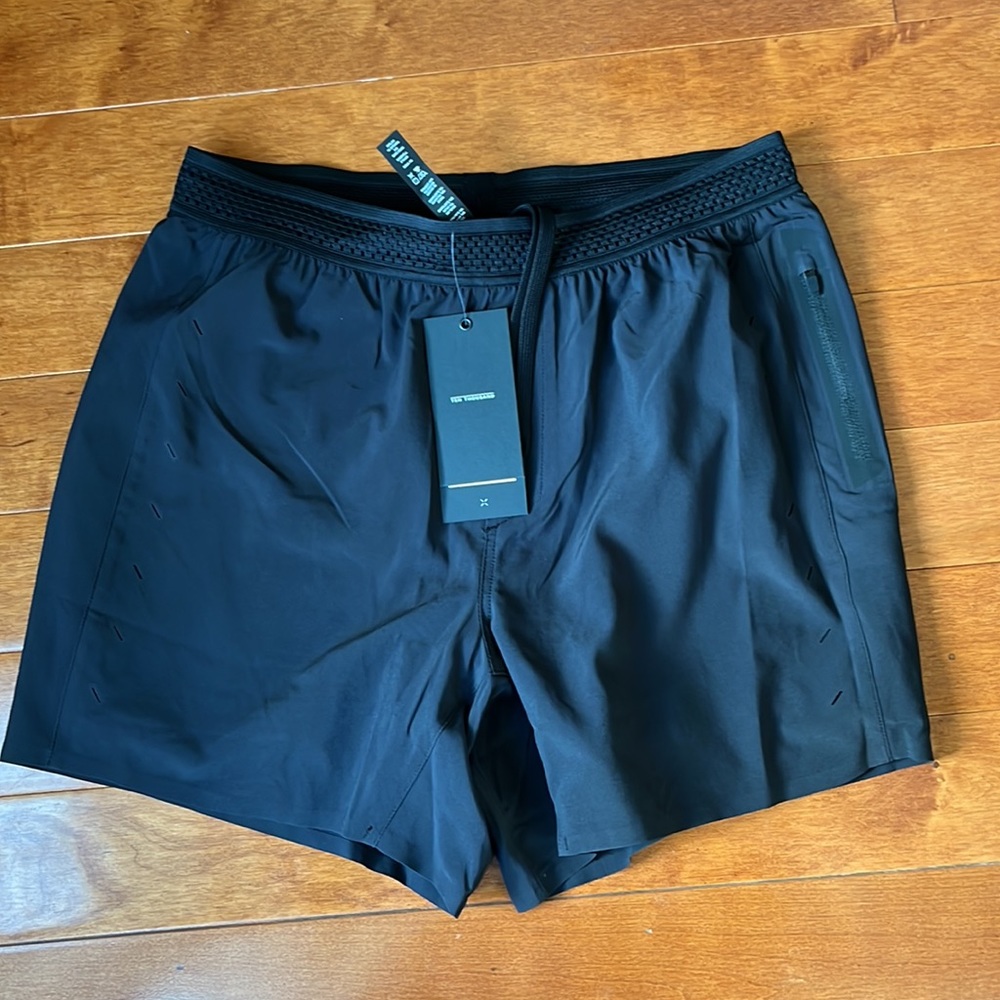 NWT Ten Thousand Black Session Short (With Liner) 5" Size XS, M & L